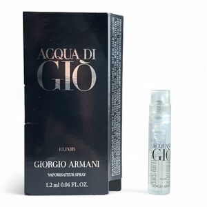 🌟$5🌟 Giorgio Armani Acqua Di Gio Elixir Men's Fragrance Sample